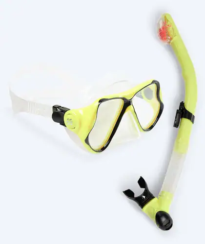 Zestaw do snorkelingu Hudson Full-dry w kolorze ż&oacute;łtym