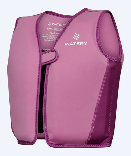 Kamizelka do pływania Watery Basic fioletowa