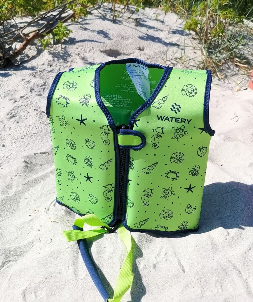 Kamizelka do pływania Watery Splashy na plaży